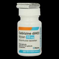 Mylan Cetirizine diHCl 10mg 250 Tabletten