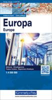 Wegenkaart - landkaart Europakarte politisch | Kümmerly & Frey