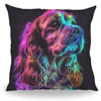 Kussen - Huisdier Portret - Cocker Spaniel 1 Color - Pillow Buddies Kussen - Huisdier Portret - Cocker Spaniel 1 Color - Pillow Buddies