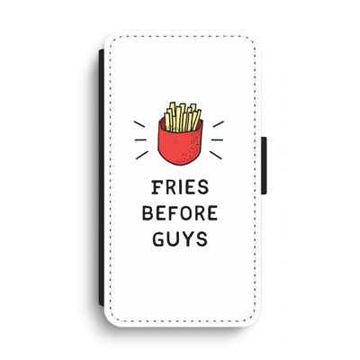 Fries before guys: iPhone XS Max Flip Hoesje