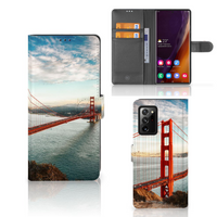 Samsung Galaxy Note20 Ultra Flip Cover Golden Gate Bridge