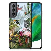 Dierenprint Telefoonhoesje voor Samsung Galaxy S21FE Jungle - thumbnail
