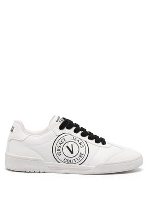Versace Jeans Couture baskets Brooklyn V-Emblem - Blanc