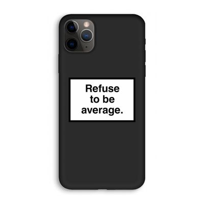 Refuse to be average: iPhone 11 Pro Biologisch afbreekbaar hoesje