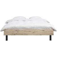 Bed Nova - eikenkleur - 140x200 cm - Leen Bakker