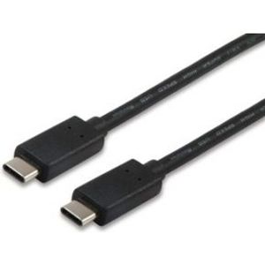 Equip 12888307 1m USB C USB C Zwart USB-kabel