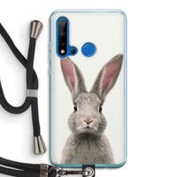 Daisy: Huawei P20 Lite (2019) Transparant Hoesje met koord