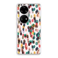 Tropical Dots: Huawei P50 Pro Transparant Hoesje
