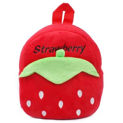 Kinderen cartoon rugzak kleuterschool kinderen cute schooltas baby meisjes schooltas (aardbei)