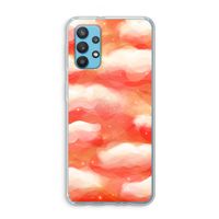 Lichte Wolken: Samsung Galaxy A32 4G Transparant Hoesje