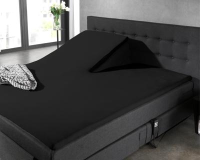 Dreamhouse Splittopper Katoen Hoeslaken Zwart 180 x 220