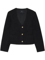 ANINE BING cardigan Anitta en maille - Noir