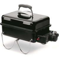 WEBER Go-Anywhere Gasgrill - Geëmailleerd staal - Zwart