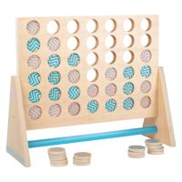 Small Foot - houten spel four in a row xxl, 43dlg.