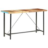 Bartafel 180x70x107 cm massief gerecycled hout Bartafel 180x70x107 cm massief gerecycled hout