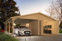 Garage/Carport Berggren 396+369x830 cm - thumbnail