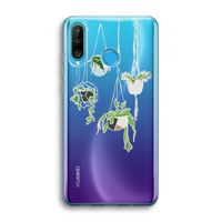 Hang In There: Huawei P30 Lite Transparant Hoesje