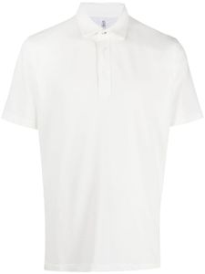 Brunello Cucinelli polo en coton à manches courtes - Blanc