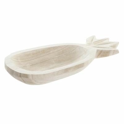 Tafeldecoratie DKD Home Decor Bruin Natuurlijk Boho 39 x 16 x 5 cm