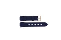 Horlogeband Guess W0149L5 Silicoon Blauw 11mm