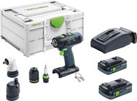 Festool T 18+3 HPC 4,0 I-Set Accu-schroefboormachine - 576455 - 576989