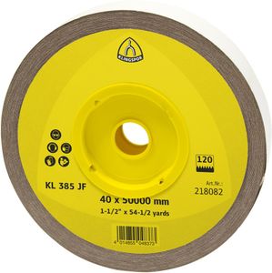 Klingspor schuurlinnen bruin KL385 JF 50mm K80 (50mtr)