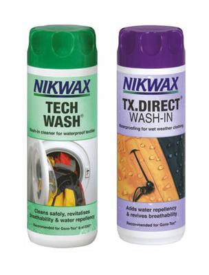 Nikwax Twin Tech Wash + Tx Direct Wasmiddel Onderhoudsmiddel