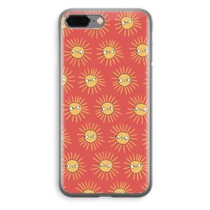 Zon: iPhone 8 Plus Transparant Hoesje