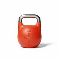 TRYM Competitie Kettlebell 28 kg - Oranje - Staal - thumbnail