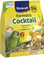 Vitakraft Farmers Cocktail groenten & noten voor papegaaien en grote parkieten 250g
