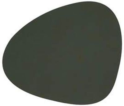 LIND DNA - Dinner Mat Curve - Placemat 37x44cm Nupo Dark Green