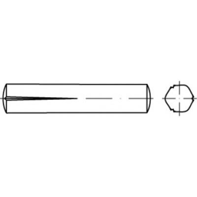 TOOLCRAFT TO-5438604 Conische kerfpaspen 3 mm Staal 250 stuk(s)
