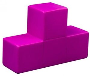 Tetris Stress Squeezer - Purple block