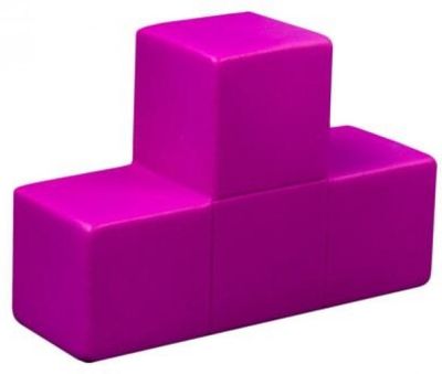 Tetris Stress Squeezer - Purple block