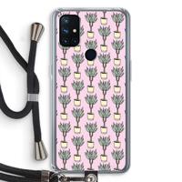 Boompje: OnePlus Nord N10 5G Transparant Hoesje met koord