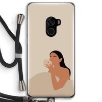 Fresh coffee: Xiaomi Mi Mix 2 Transparant Hoesje met koord