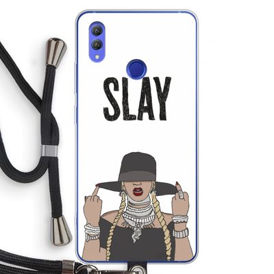 Slay All Day: Honor Note 10 Transparant Hoesje met koord