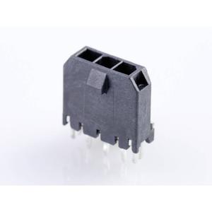 Molex 436500318 Male header, inbouw (standaard) Totaal aantal polen: 3 Rastermaat: 3 mm Inhoud: 1 stuk(s) Tray