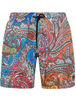 Philipp Plein short de bain à imprimé cachemire - Multicolore - thumbnail