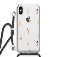Dans #2: iPhone XS Transparant Hoesje met koord