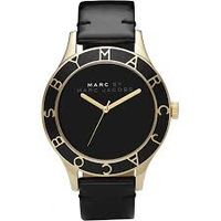 Horlogeband Marc by Marc Jacobs MBM1169 Leder Zwart 18mm