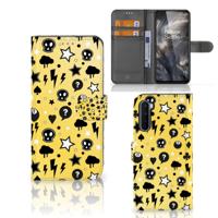 Telefoonhoesje met Naam OnePlus Nord Punk Geel