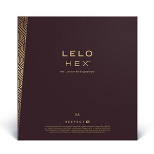 Lelo - Hex Condoms Respect XL 36 Pack