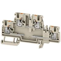 Weidmüller 2704360000 Componentenserieklem Push-In-klem Beige 50 stuk(s)