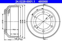 ATE Remtrommel 24.0228-0001.1