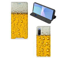 Sony Xperia 10 III Flip Style Cover Bier - thumbnail