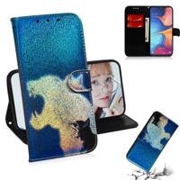 Gekleurde tekening patroon kleurrijke magnetische Buckle horizontale Flip PU lederen draagtas met houder & kaartsleuven & portemonnee & Lanyard voor G Gekleurde tekening patroon kleurrijke magnetische Buckle horizontale Flip PU lederen draagtas met houder & kaartsleuven & portemonnee & Lanyard voor G