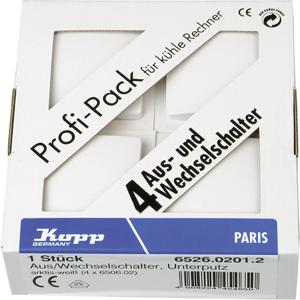 Kopp 652602012 Wisselschakelaar Inzetstuk Paris Wit