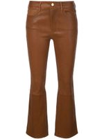 FRAME pantalon Le Crop - Marron FRAME pantalon Le Crop - Marron