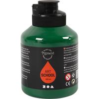 Creativ Company Acryl verf, semi-glanzend, semi-transparant, donkergroen, 500 ml/ 1 fles